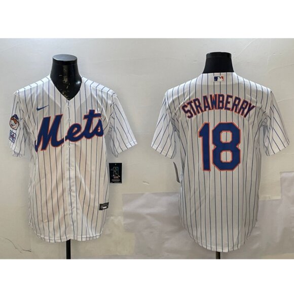 Mens/Youths Select Darryl Strawberry Stitched White Jersey